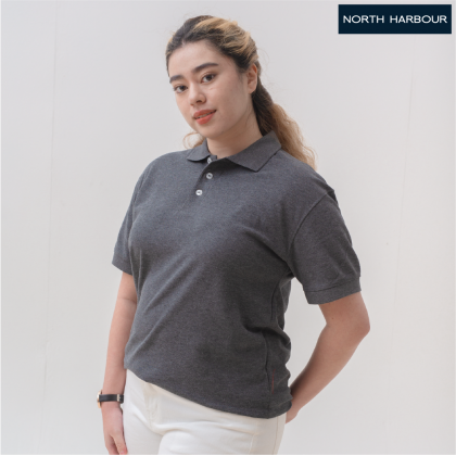 North Harbour NHB2400 Soft-Touch Basic Color Polo Shirt - Navy