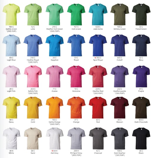 Gildan® 76000 Premium Cotton Adult T 